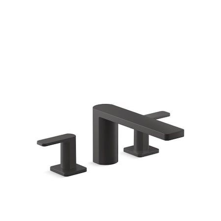 Kohler Parallel Two-Handle Deck-Mount Bath Faucet 27121-4-BL